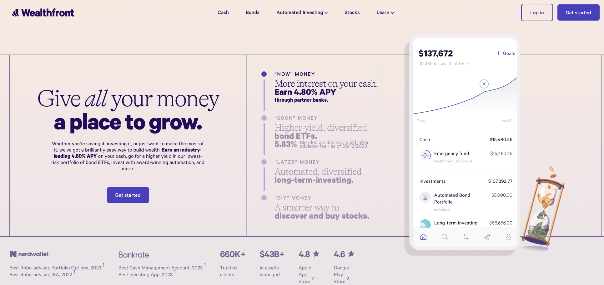 best robo advisors like wealthfront