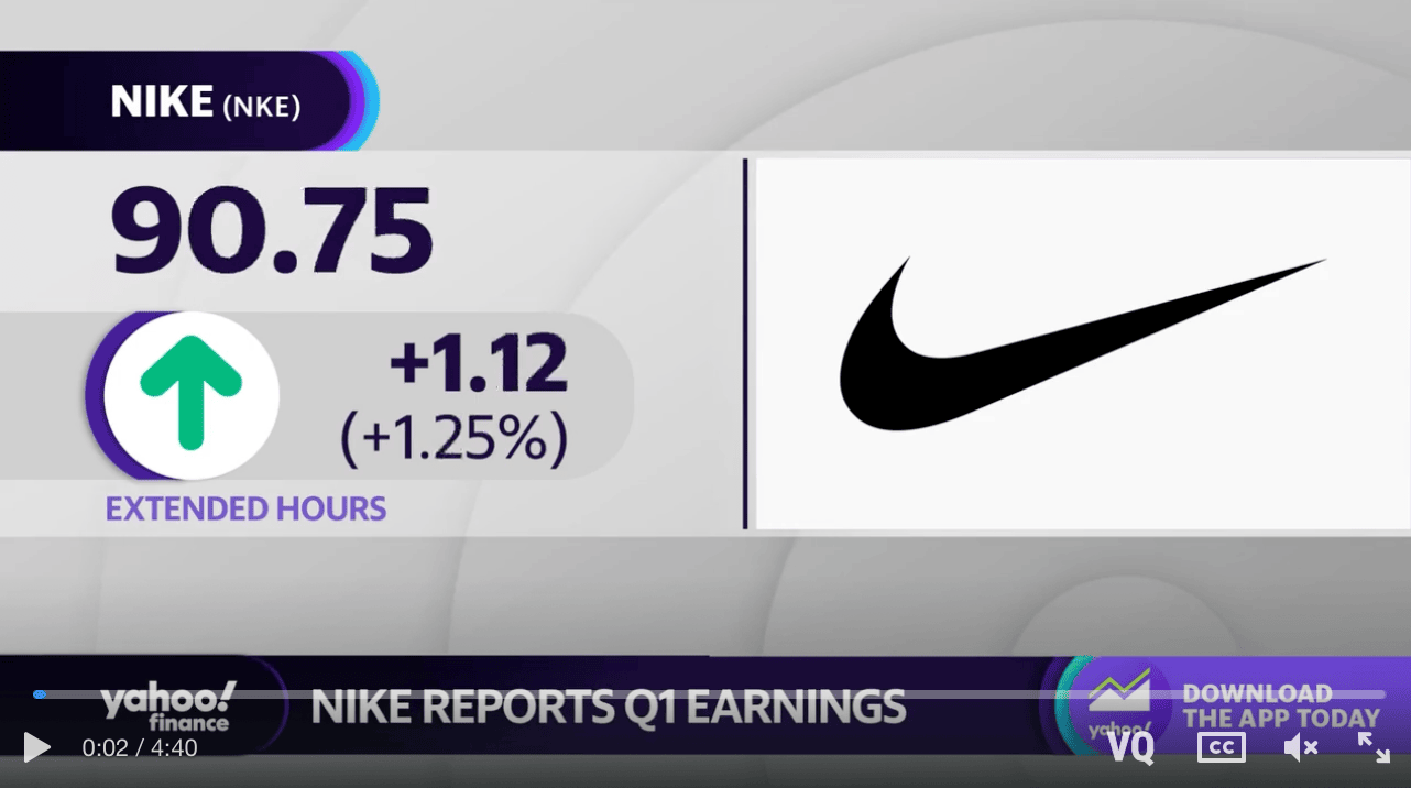 nike reports q1