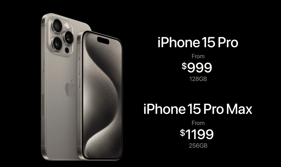 iphone 15 price